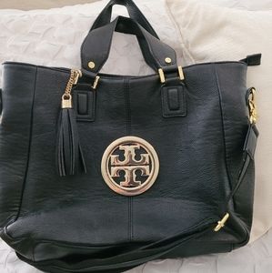 Like New Black Tory Burch Handbag...used Once